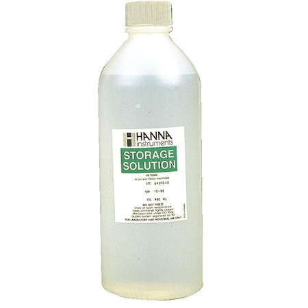 Hanna Instruments Storage Solution, Electrode, 500mL HI70300 HI70300L